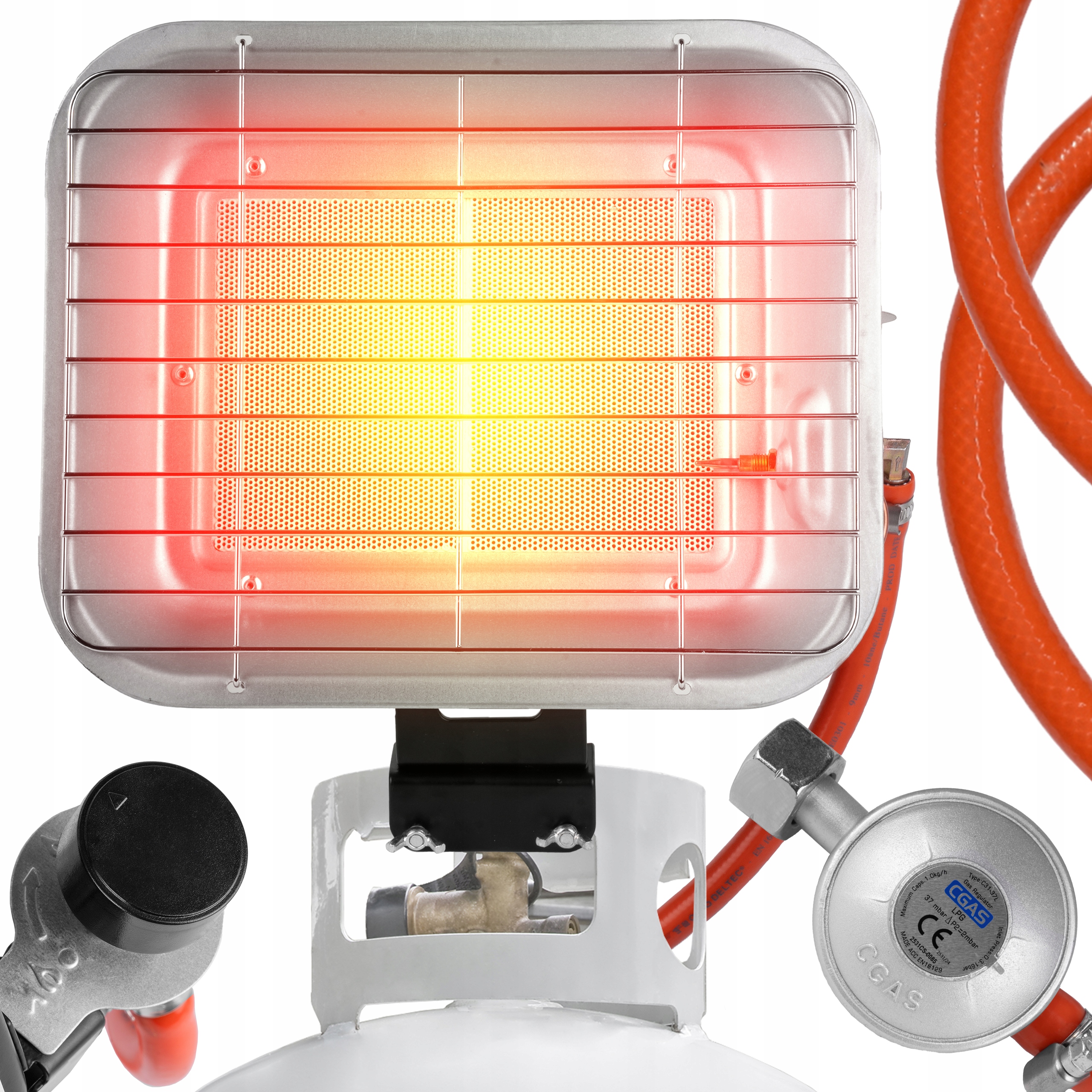 Plynový sporák sálavý plynový ohrievač držiak slnnej valce 4500 W